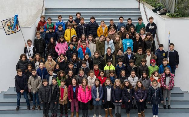Integrantes de la segunda compañía de Jesuitas.