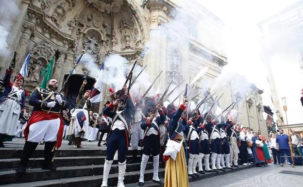 Donostia recrea este 31 de agosto el saqueo y quema de la ciudad.