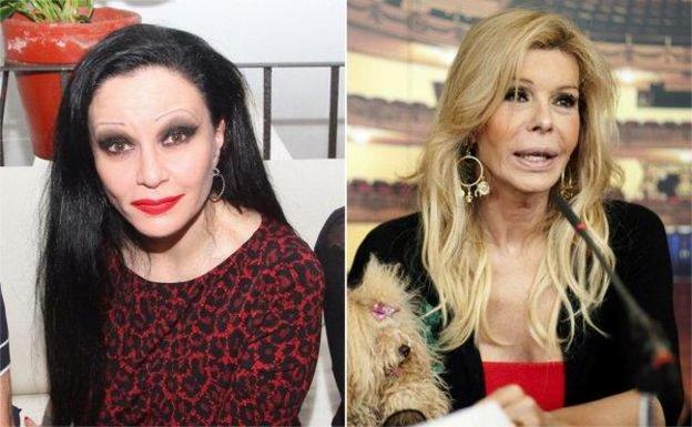 Alaska y Bibiana Fernández.