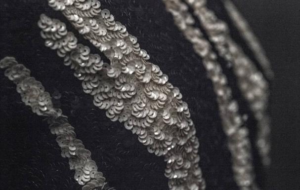 Detalle de traje de 1986.