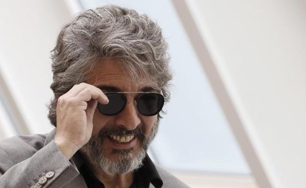 Ricardo Darín durante la presentación de su último trabajo en Madrid.