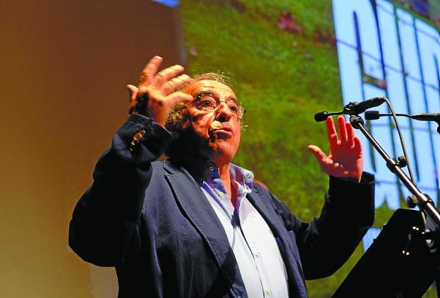 Ramón Villalva, presidente de la asociación Tierra de Memoria y Lucha. 