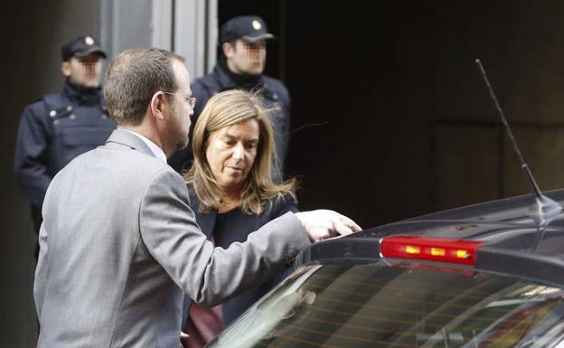 La exministra de Sanidad, Ana Mato, en la Audiencia Nacional./Javier Lizón (Efe)
