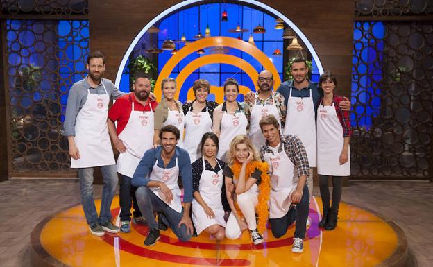 Los concursantes de 'MasterChef Celebrity'./TVE