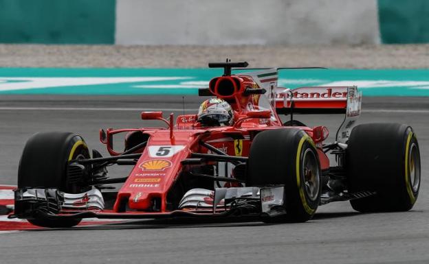 Sebastian Vettel. /Mohd Rasfan (Afp)