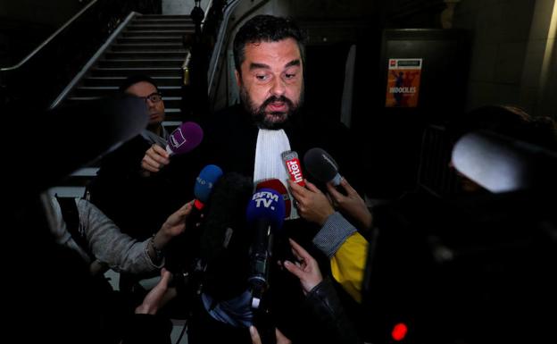 Thomas Klotz, abogado defensor de Christine Rivière. /Philippe Wojazer (Reuters)