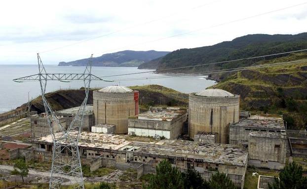 La central nuclear de Lemoiz, abandonada desde hace 40 años. /
