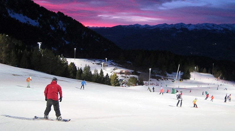 Cada semana, en las pistas de Masella se disfruta de la actividad estrella de la estación/Masella
