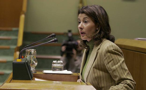 Laura Garrido, parlamentaria vasca del PP/DV