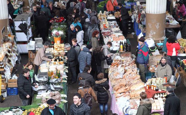 La huerta lucha contra el temporal en Ordizia