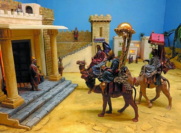 Diorama de la visita de los Reyes Magos a Herodes.
/F. DE LA HERA