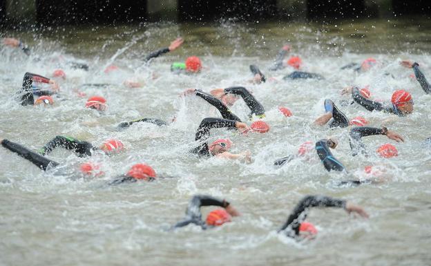 El triatlón de Bilbao se disputará el sábado 26 de mayo./BORJA AGUDO