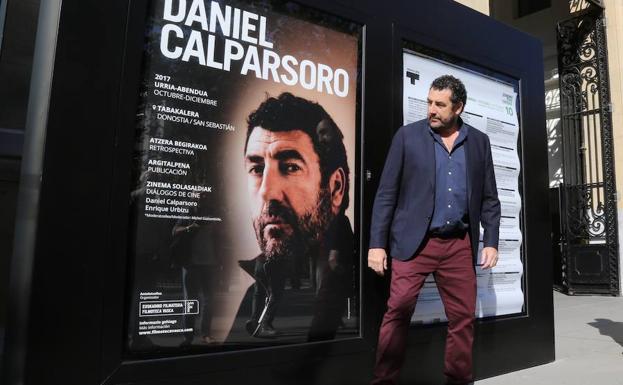 Daniel Calparsoro, en la presentación de su retrospectiva/Fraile