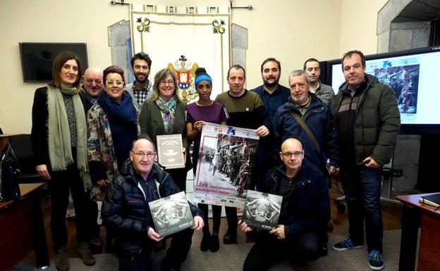 La presentación de la prueba en el ayuntamiento de Elgoibar/Aitor Zabala