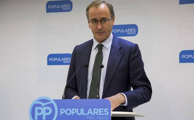 Alfonso Alonso, en una imagen de archivo. /DV