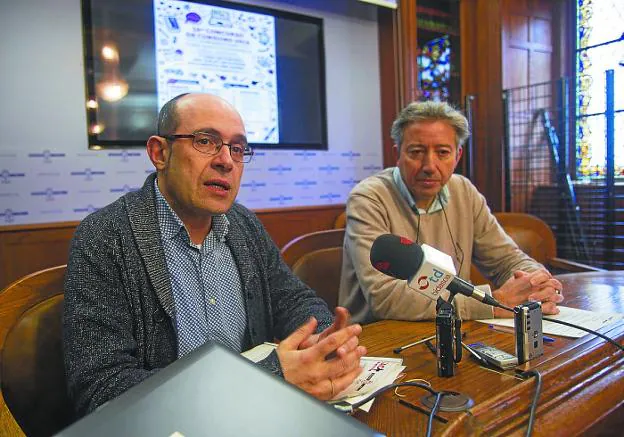 Atención a consumidores. Zabaleta y Alegre dieron cuenta de los datos de la OMIC en 2017./F. DE LA HERA