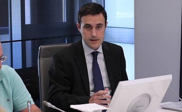 El diputado de Hacienda, Jabier Larrañaga/