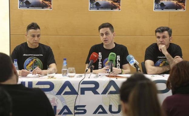 Rueda de prensa de la asociación Jusapol /LUSA