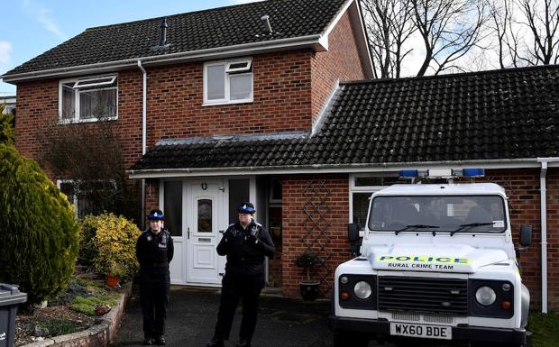Casa de Skripal en Salisbury. /Toby Melville (Reuters)