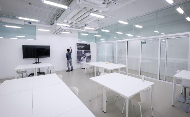 Instalaciones de la Escuela de Cine Elías Querejeta. /Usoz