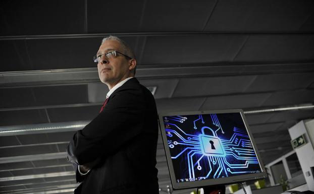 El director de Centro Vasco de Ciberseguridad, Javier Diéguez. /IGNACIO PÉREZ
