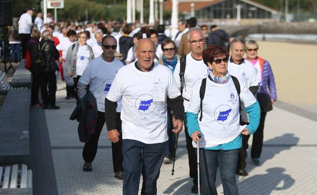 Marcha de los mayores en 2016. /Archivo