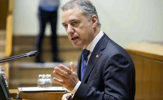 Urkullu envía a Rajoy el acuerdo del Parlamento que da seis meses al Gobierno para un plan de transferencias