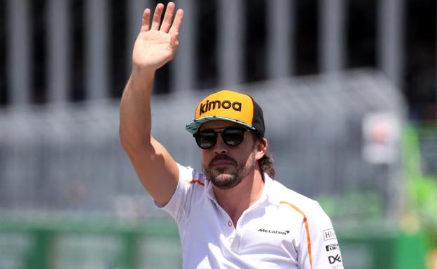 Fernando Alonso durante el Gran Premio de Canadá/Reuters
