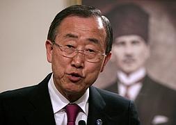 El secretario general de la ONU, Ban Ki-moon. / Archivo/
