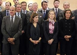 Firma del Convenio para constituir el Fondo Social de Vivienda. / Efe | Atlas/