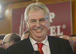 El nuevo presidente checo, Milos Zeman. / Efe/