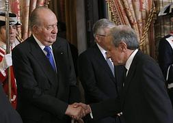 Don Juan Carlos, en una de sus imágenes más recientes. / Efe/