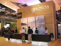 Expositor de Gipuzkoa en Fitur./
