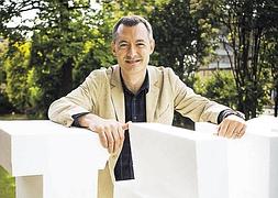 Futuro. Iñigo Kortabitarte, organizador de un congreso que ya prepara la próxima edición. :: USOZ/