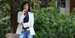La donostiarra Beatriz Vilas prepara un master en 'coaching' profesional en San Sebastián./