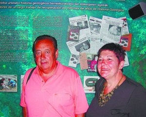 Jesús Mari Narváez y Esperanza Azkarraga. ::
GORRITIBEREA/