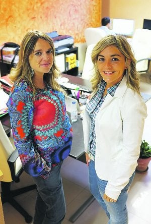 Josune Gutiérrez y María Benito dirigen Margube. ::
FÉLIX MORQUECHO/
