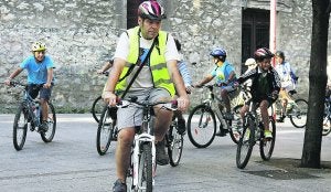 El uso de la bicicleta en los desplazamientos está aumentando en Hernani. ::
JUANFER/