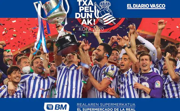Consigue gratis con El Diario Vasco el póster de los campeones de la Copa