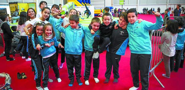 Estudiantes de centros escolares son, estos días, los protagonistas del PIN. /  F. DE LA HERA