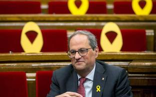El presidente catalán, Quim Torra./EFE