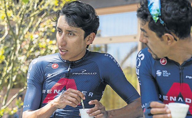 Egan Bernal dice necesitar minuto y medio sobre Remco ...