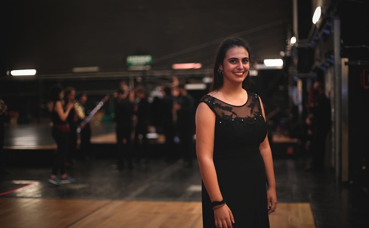 Uxue Sansiñena, contrabajista de la Euskadiko Gazte Orkestra, seleccionada  por Dudamel | El Diario Vasco