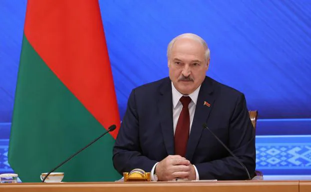 Alexander Lukashenko, Belarusian President.