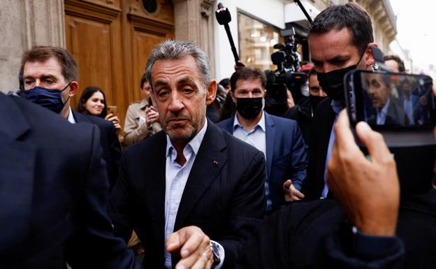 Former French President Nicolas Sarkozy. 