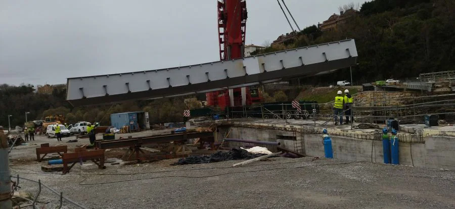 Fotos: Avanza El Puente Astiñene | El Diario Vasco