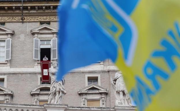 Mass of Pope Francis with memories of the war in Ukraine.