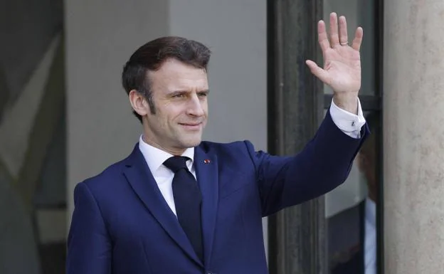 French President Emmanuel Macron. 