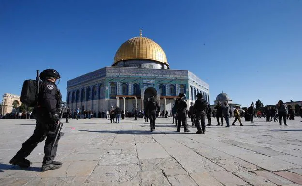 Al-Aqsa Mosque in Jerusalem.