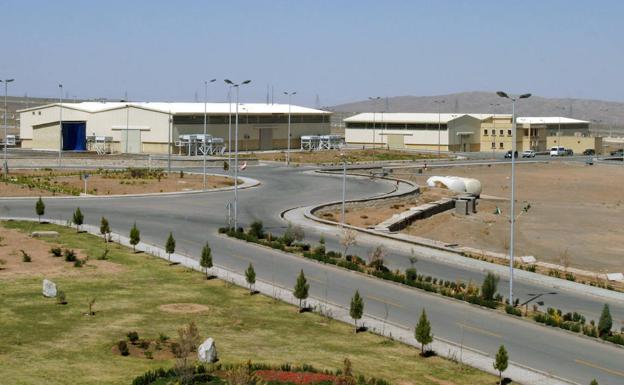 Uranium treatment facilities in Iran.